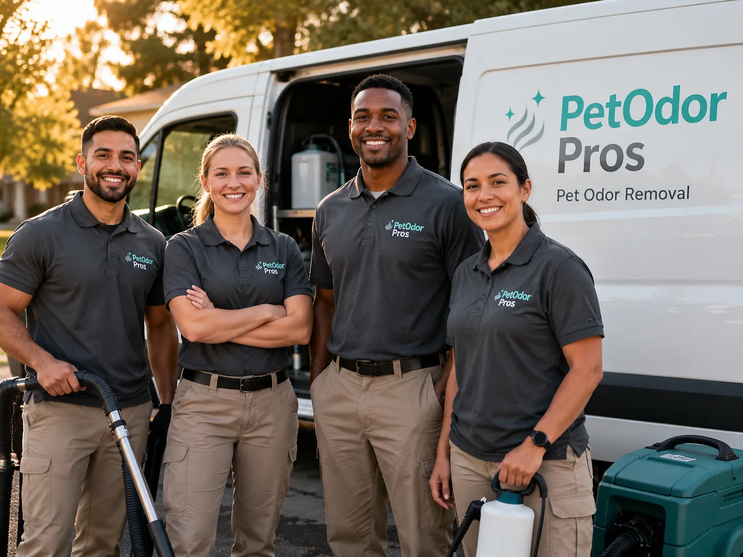 Pet Odor Removal team serving Remus, MI